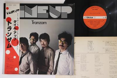 LP Record TRANZAM  Time Up SJX30006 VICTOR 1980 Japan Obi Japanese PopRock Used