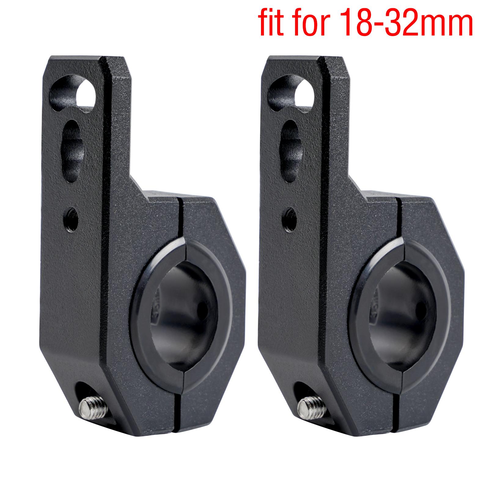 

Кронштейн для крепления мотоцикла, противотуманные фары, рабочие вспомогательные фары, универсальный зажим для светодиодных фар мотоцикла, кронштейн для зажимов чёрный