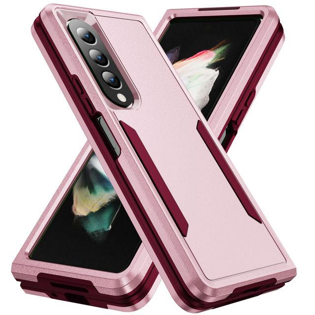 Pentru Samsung Galaxy Z Fold 4 5g Protecție de grad militar la modă Husă armura pliabilă anti-zgârieturi pentru Galaxy Z Fold 3