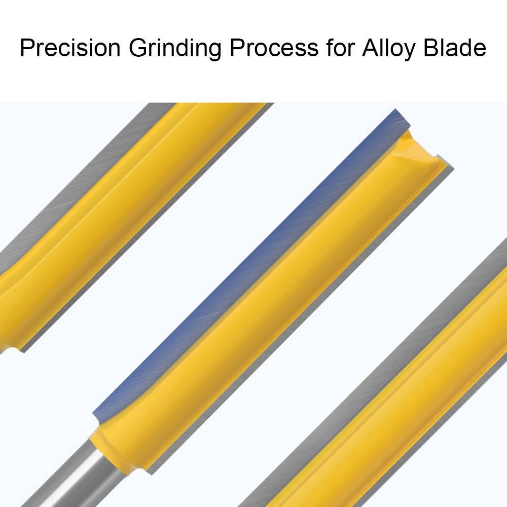 Carving Machine 8mm Shank Double Flute Router Bits Milling Cutter Drill Bit Slotting Cutter