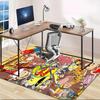 1pc Curious George (5) Design Area Rug - Non-Slip, Soft & Cozy Floor Mat for Living Room, Bedroom, Office - Indoor/Outdoor Decorative Carpet