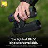 Nikon PROSTAFF P7 10x50 Binoculars High Magnification Wide FOV Waterproof Fogproof 50mm Multi-Coated Lenses Locking Diopter Wildlife Nature