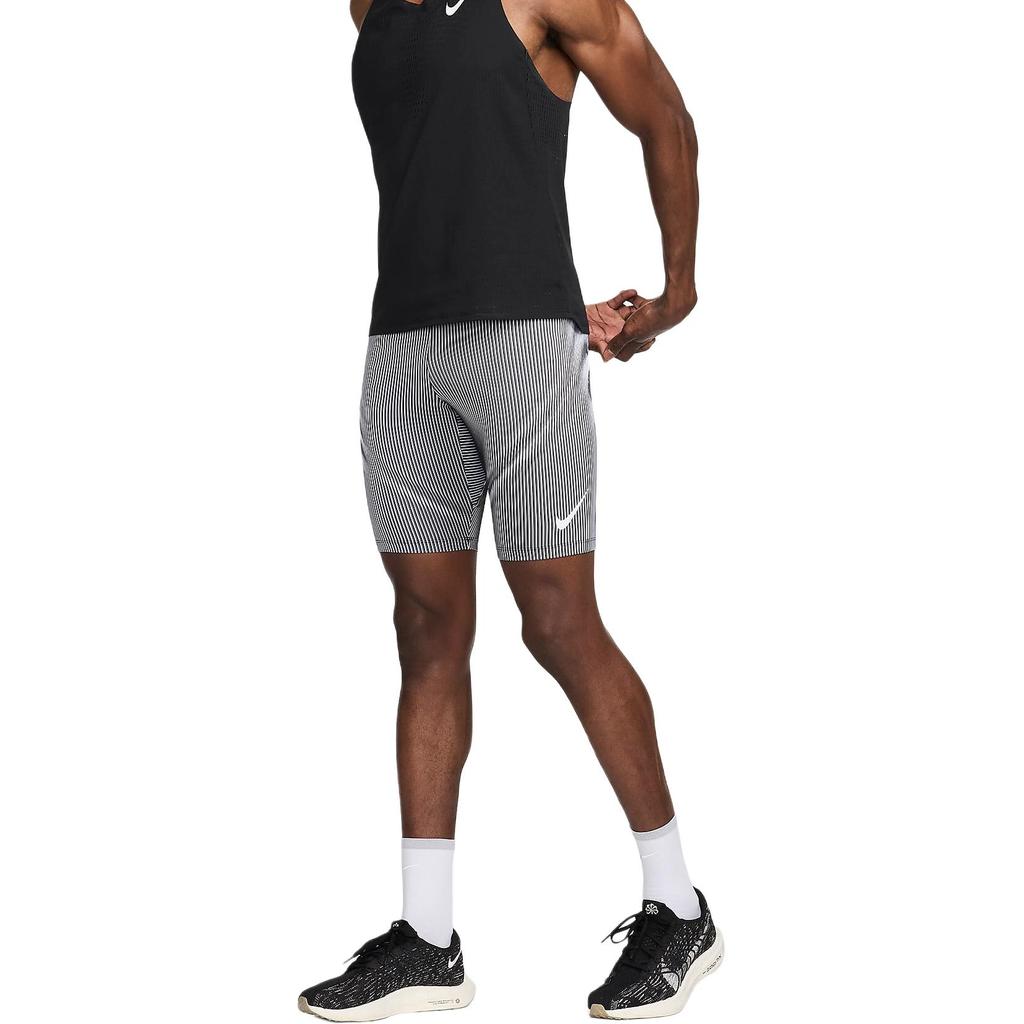 New Nike AeroSwift Men's Dri FIT Adv Running 1/2 Length Tights FN3369-013