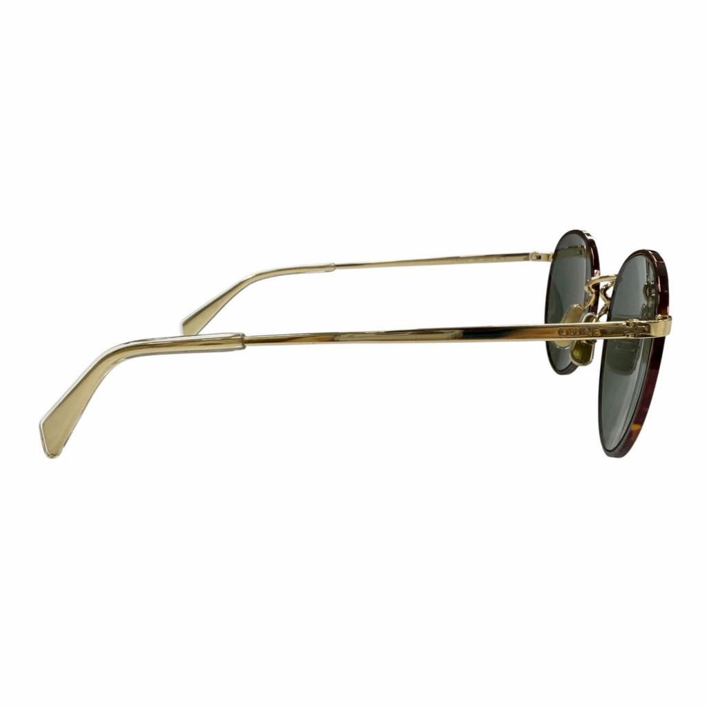 Excellent CELINE Sunglasses Marble Pattern Boston Brown Women CL40100U Used