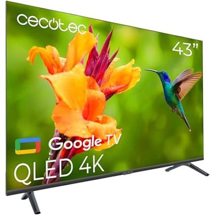 Smart TV QLED - CECOTEC - 43 Pouces - 4K UHD - Dolby Vision - HDMI 2.1