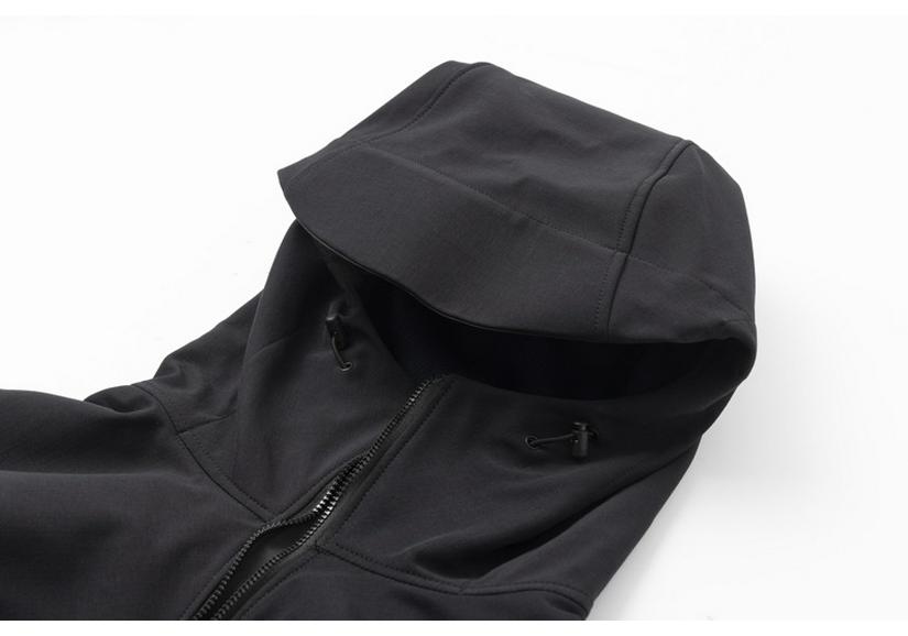 Unisex Windbreaker: Vogelhuis Softshell Jas, Fleece-Gevoerd, Waterdicht & Winddicht voor Herfst/Winter Bergbeklimmen.