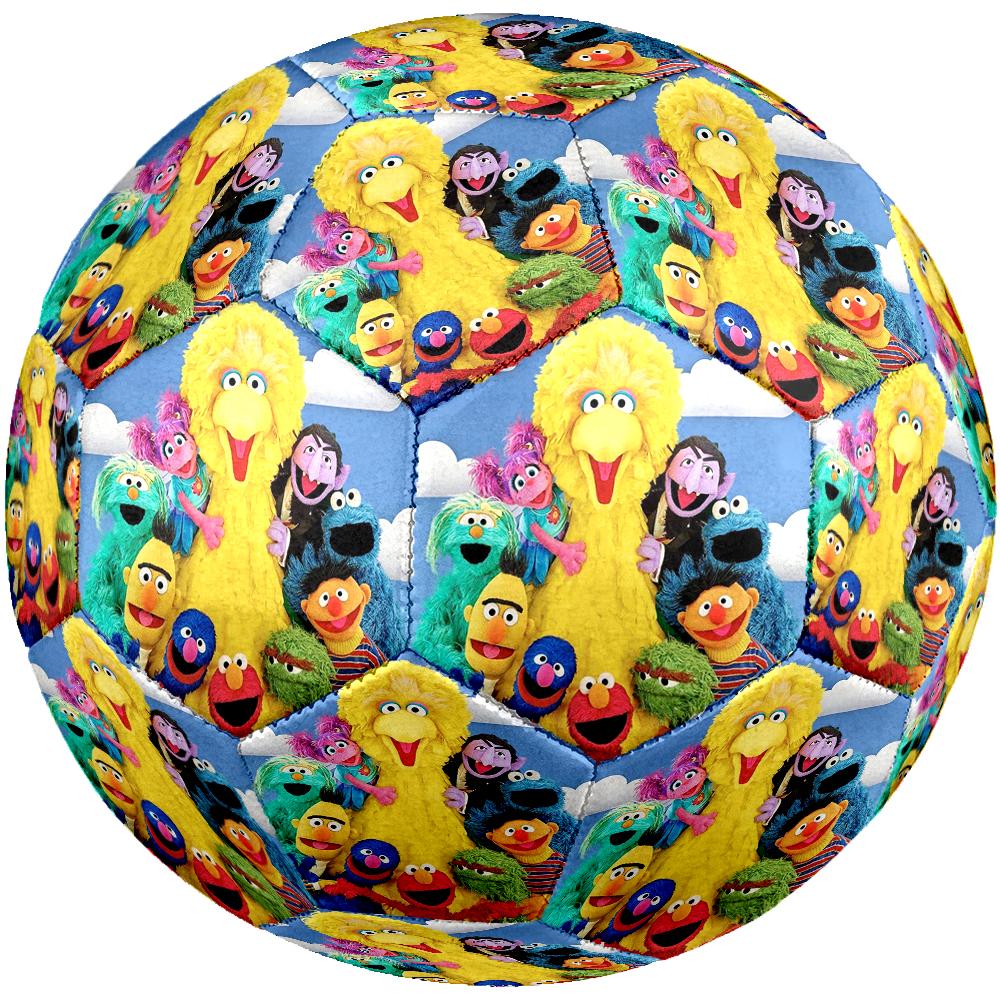 Sesame Street Theme Size 5 Soccer Ball, Suitable for Both Indoor and Outdoor Matches, a Gift Suitable for Everyone.