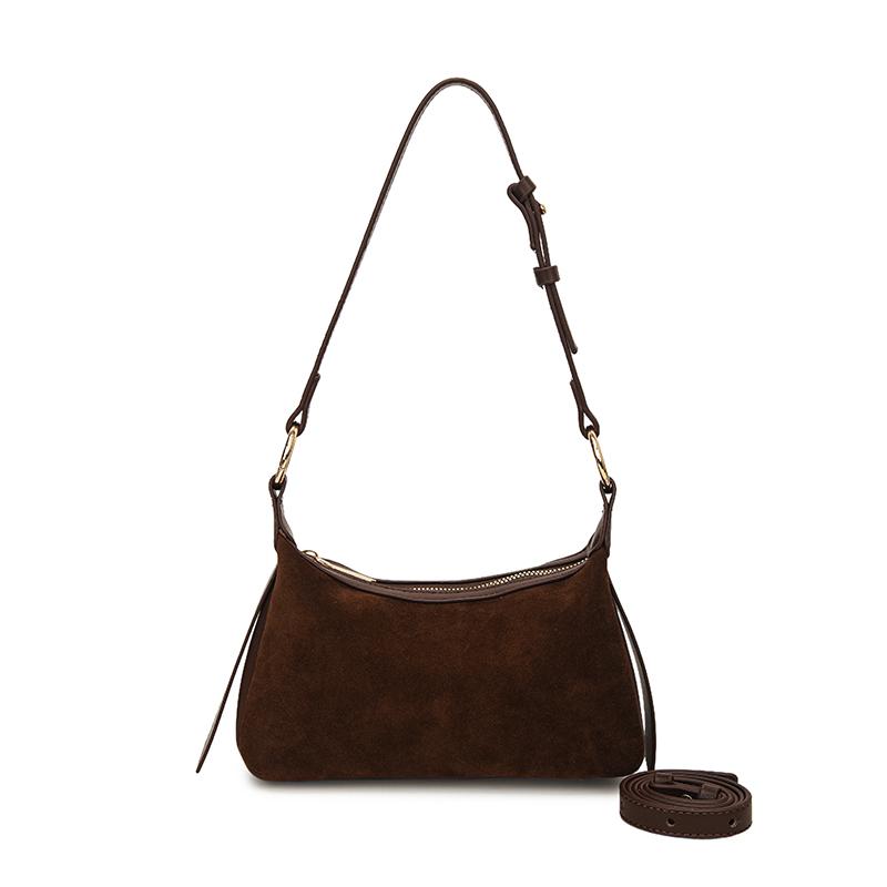 Deerskin Velvet Luxury Handbag Brand Designer High Quality Leather Women Crossbody Shoulder Bag Fashion Ladies Daily Use Bags