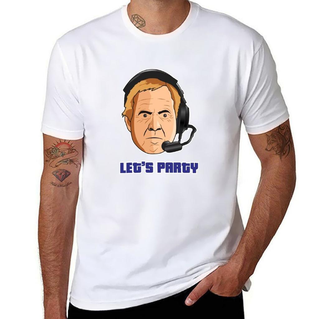 Bill Belichick Lets Party Tshirt Summer Casual Loose Tshirt
