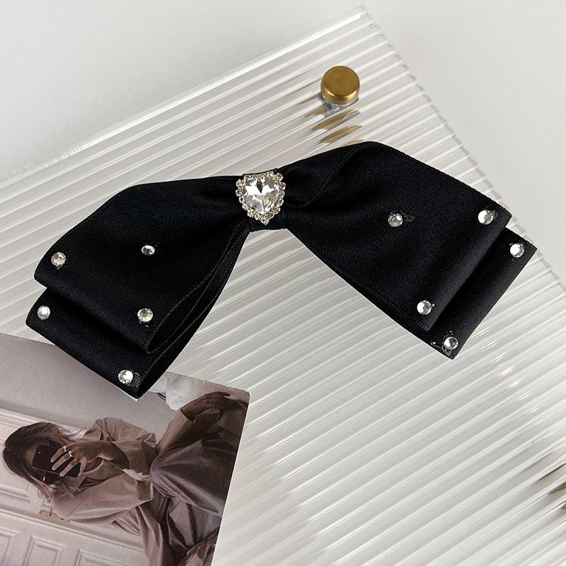 

Ретро Роскошный Бант Любовь Стразы Заколки для Волос Модные Зажимы для Волос для Женщин Девушек Сладкий Темперамент Заколки Вечерние Аксессуары