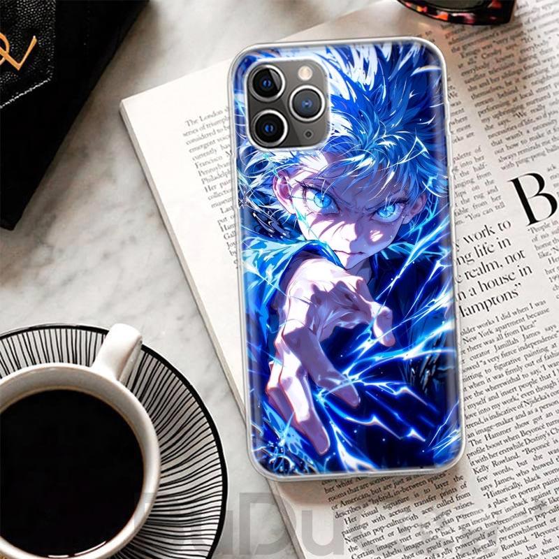Huner X-Hunters Killua Cover For iPhone 17 Air 16 16E 15 Pro Max 14 Plus 13 Mini Phone Case 12 11 7 8 SE Customized Print Shell