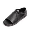 New Retro Fish-mouth Flat Simple and Versatile Sandals Retro Casual Women's Shoes