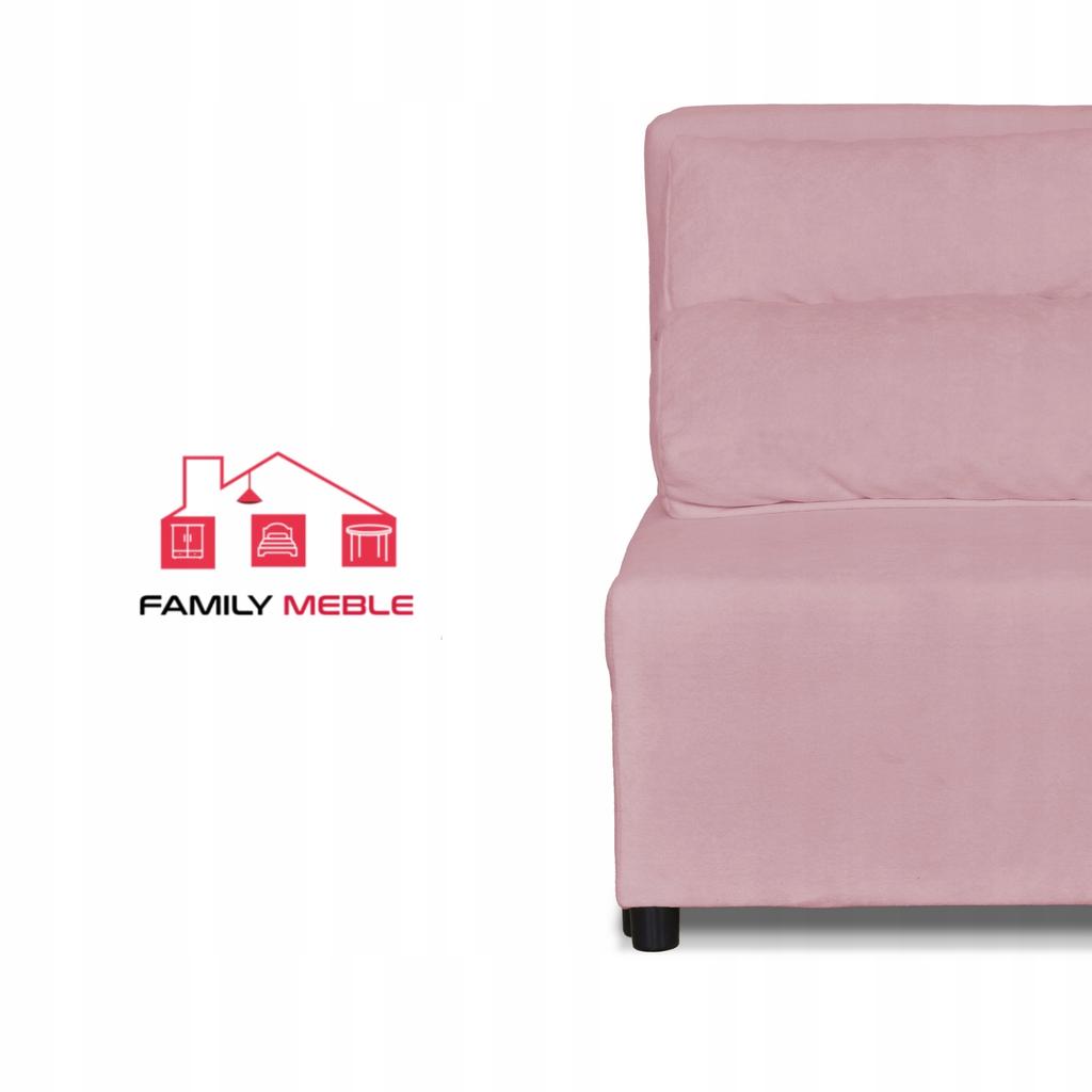 Fold-out Armchair for Sleeping KIMO Bedding Container Family Furniture Hunter Pink