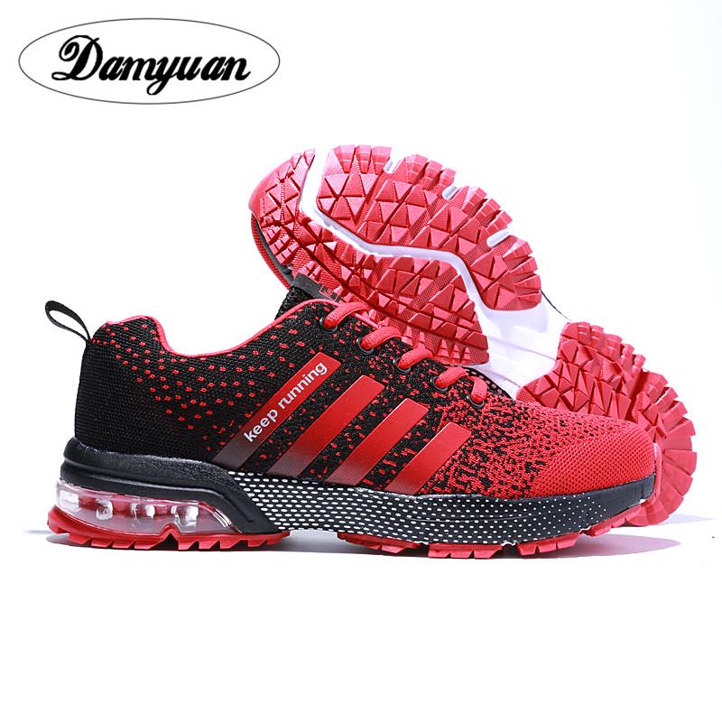 keep running shoes red