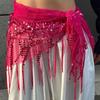 Trendy Sequin Tassel Hip Scarf: Versatile Jazz & Street Dance Accessory