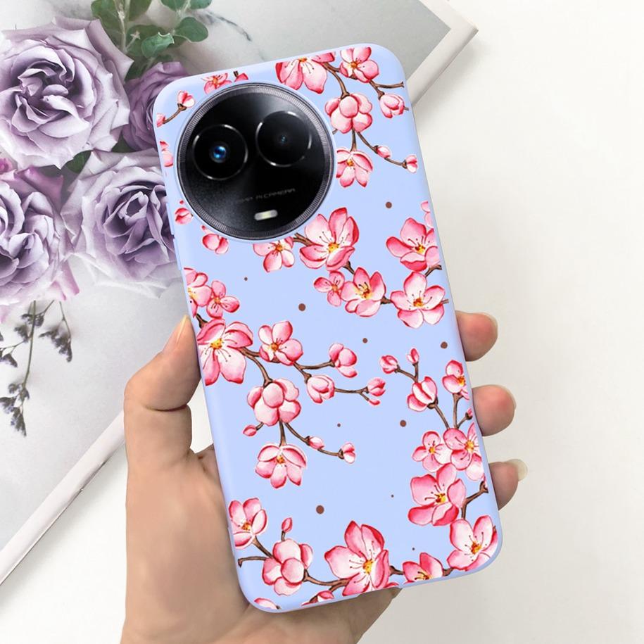 Shockproof Case For Realme 11 5G / Realme 11X Phone Cover Fashion Girls Soft Silicone Funda For Realme11 11 X 2023 RMX3785 Coque