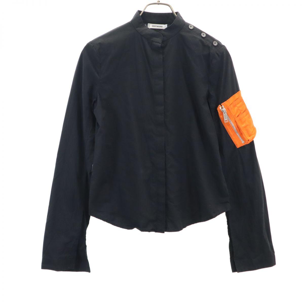 

CHRISTIAN DADA Long sleeve No color shirt 34 Black series Women Used