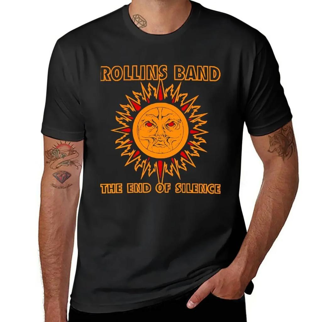 Short sleeve cute clothes t shirt ROLLINS BAND Essential T-Shirt clothing harajuku graphic t shirts oversized