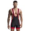 Männer One Piece Bodywear Wrestling Body Weste Overall sexy männer Casual Weste Body Trikot