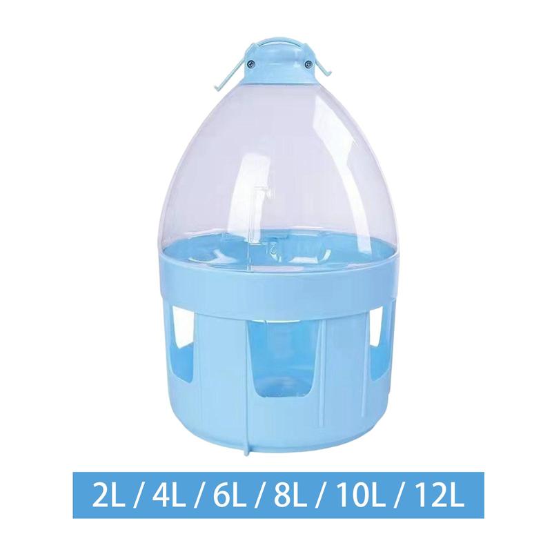 Hanging Automatic Bird Drinker Outdoor Watering Feeder Pet Pigeon Chicken Duck Container for Garden Yard