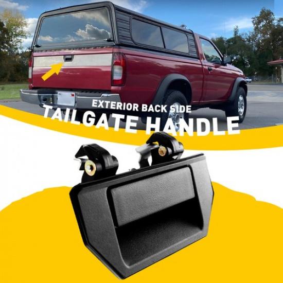 Black Tailgate Tail Gate Handle for Nissan D21 Frontier Hardbody Pickup Truck