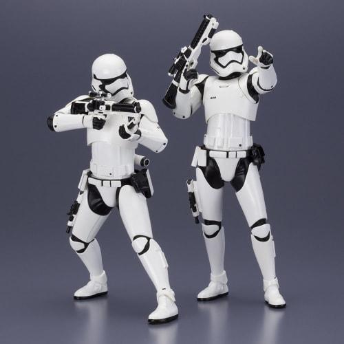 Kotobukiya ARTFX+ STAR WARS First Order Stormtrooper 2-Pack 1/10 Scale PVC Pre-Painted Easy-Assembly Figure
