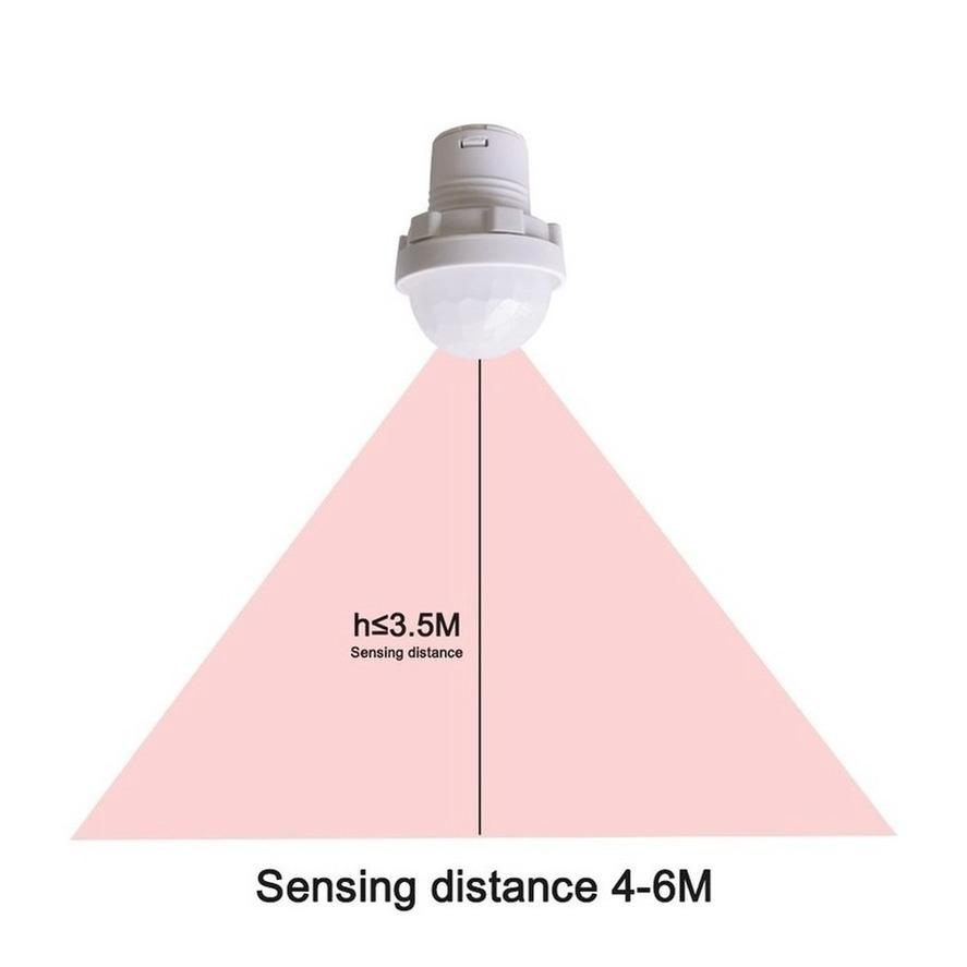 1PC Sensitive Night Light Home Indoor Outdoor Infrared Light Motion Sensor Detection Automatic Sensor Light Switch