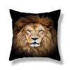 45X45CM Wild Animal Lion Tiger Cushion Cover Living Room Sofa Office Seat Car Waist Cushion Cushion Cover Home Decoration