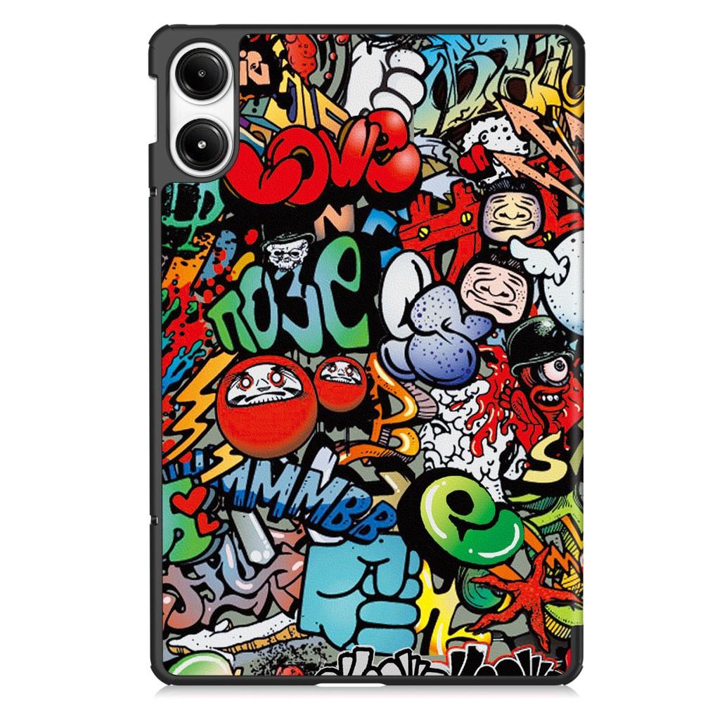 Hülle für Xiaomi Redmi Pad Pro / Xiaomi Poco Pad, Smartcase, Graffiti