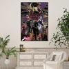 Anime JoJos Bizarre Adventure Poster Prints Wall Sticker Painting Bedroom Living Room Decoration Office Home Self Adhesive