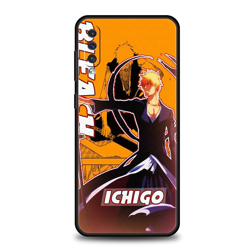 

Чехол для телефона Bleach Kurosaki Ichigo для Samsung Galaxy A52s 5G A12 A70 A50 A40 A20s A30 A10s A20e A10 A22 A72 A32 4G A02s Samsung A02