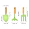 Complete Kids Garden Tool Set with Metal Construction&Wood Handles for Little Hands Planting Digging and Playing Outdoor