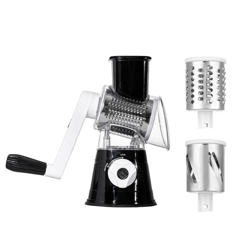 First-Gen Hand-Crank Multifunctional Vegetable Cutter & Grater