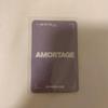 [USED] JISOO Japan Pop-Up Limited Trading Card AMORTAGE
