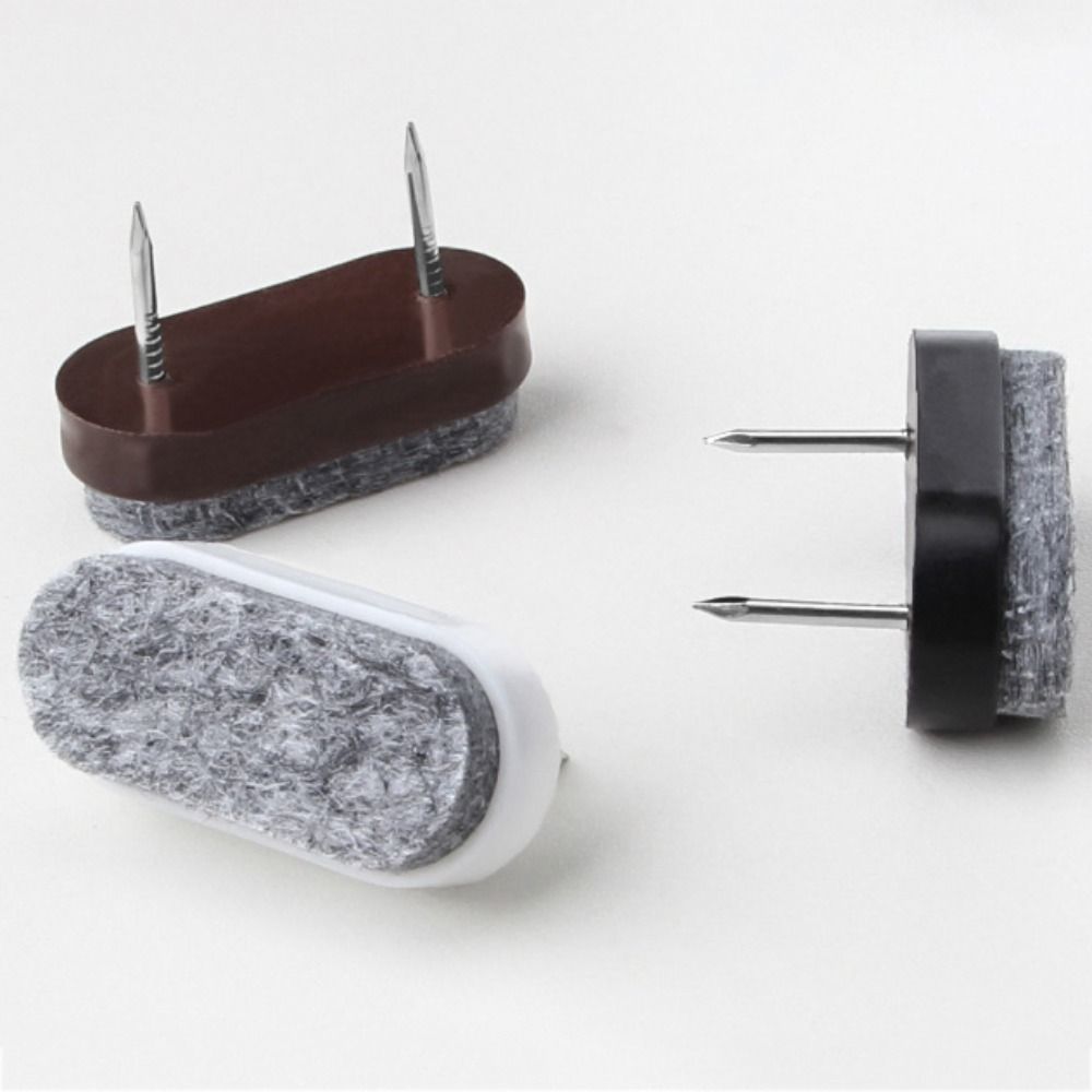 10pcs/set DIY Sofa Foot Nail Non-slip Scratch Protector Mat 10pcs/set Felt Pads  Furniture Accessory