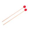 1 Pair Yarn Head Keyboard Marimba Mallets with Smooth Handles for Intermediate Player