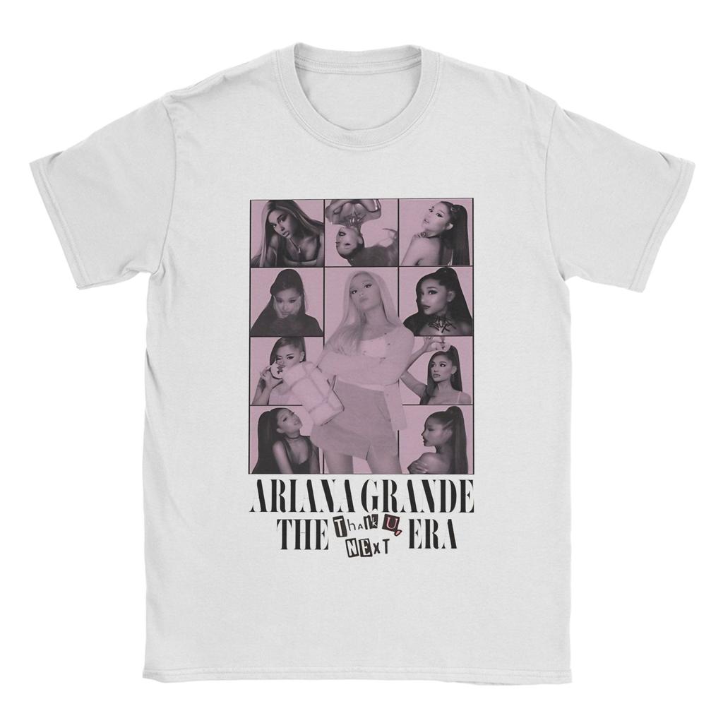 Zangeres Ariana Grande Tour Album 2026 T-shirt Zomer Katoenen T-shirts Voor Unisex Nieuwigheid Custom Logo T-shirt Korte Mouw Top T-shirts