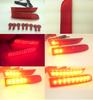 LED Reflectors with Reflector Vehicle Inspection and Flowing Turn Signal Set of Compatible with Toyota Alphard Series Toyota Vellfire Series Toyota