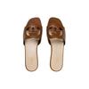 Gucci Wmns Interlocking G Cut-Out Slide Sandal 'Cuir' Women's 694451 US000 2535