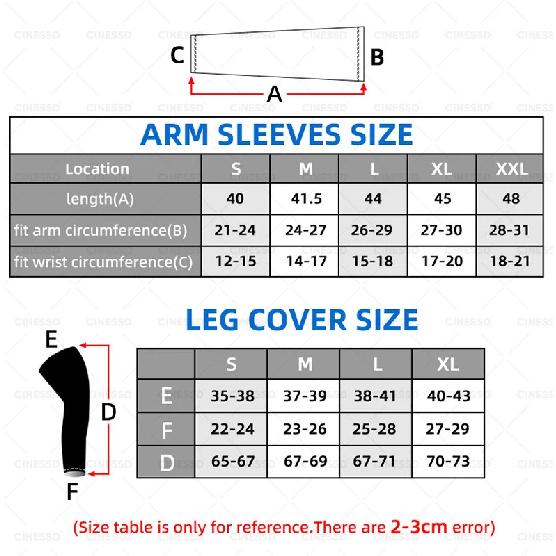 2024 CINESSD Black Winter Outdoor Cycling Arm Warmer MTB Bicycle Running Racing MTB Bike Leg Sleeve Fleece Leg Protection Cover