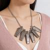 Death Stranding Qpid Necklace Metal Pendant Chain Choker Collares Charm Gift For Sam Norman Reedus Game Fans Jewelry