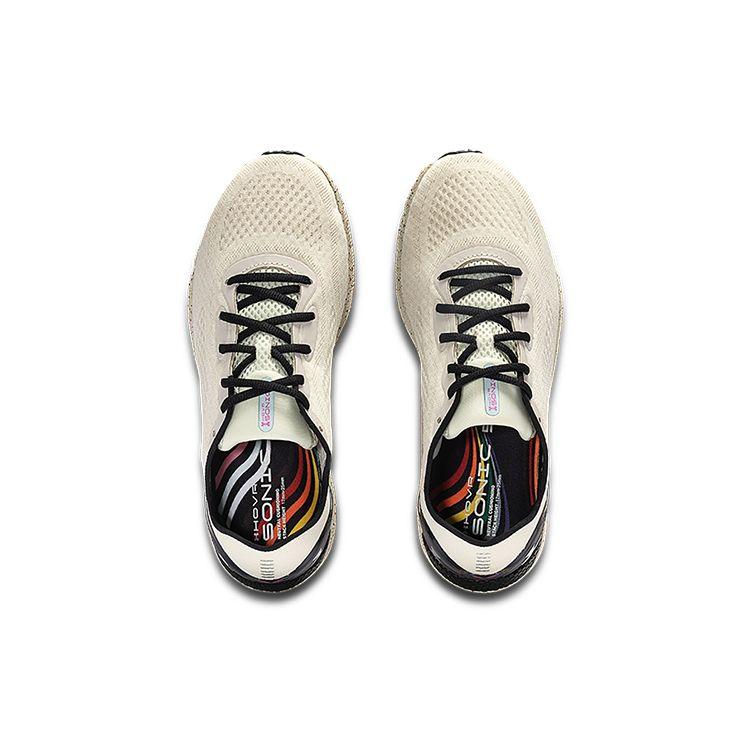 Under Armour HOVR Sonic 5 Pride CN Comfortable Fabric Low-Top Running Shoes Unisex sneaker Lime-White 3025670-100