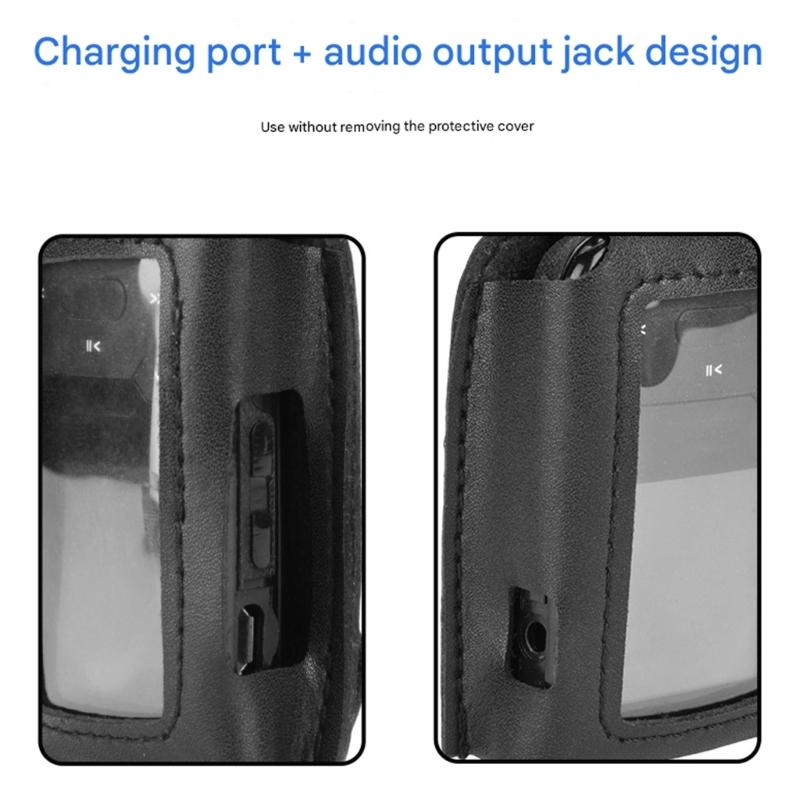 PU Shockproof Protective Cover Case For MP3 Player Lightweight Durability Metal Reinforced Design Easy Installation