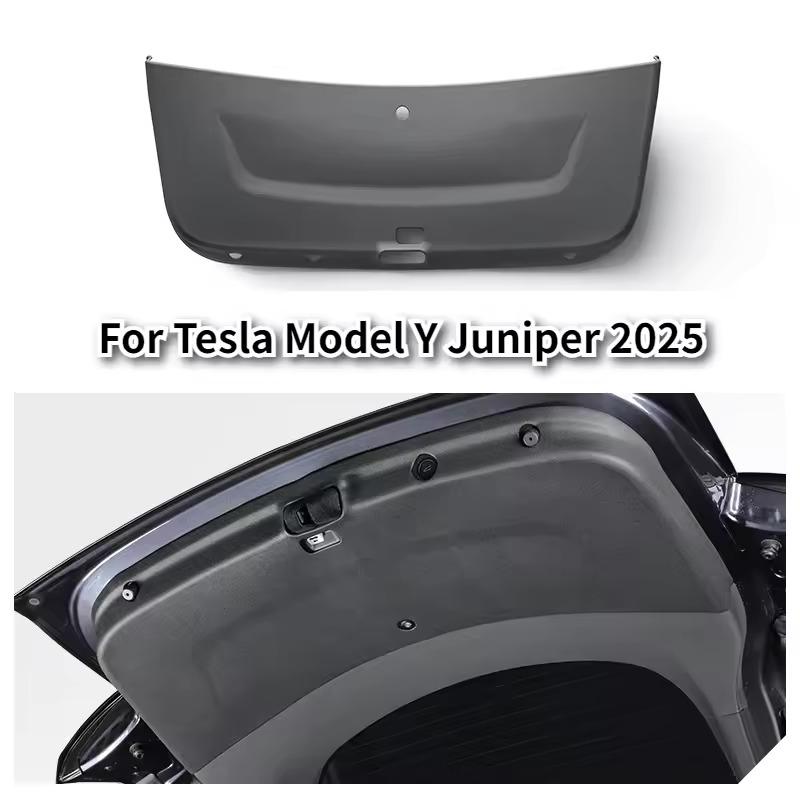 For Tesla Model Y Juniper / Launch 2025 Trunk Tailgate Protective Pad Tpe Rear Trunk Door Guard Anti-Dirty Pad Car Accessories