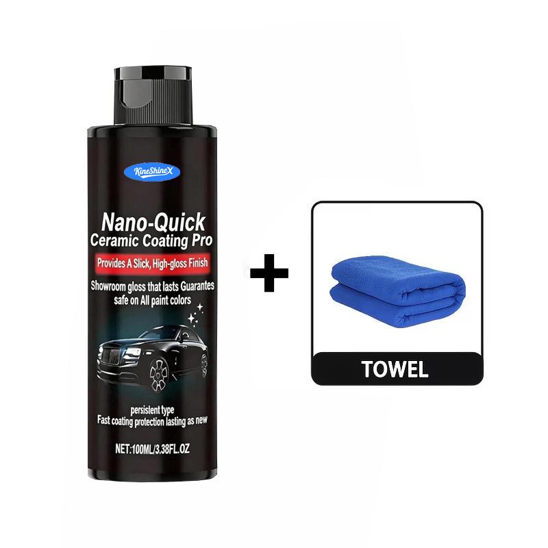100ml Nano-Quick Ceramic Coating for Cars,Quick Effect Coat Restore,Ceramic Coating Agent for Glass Long-Lasting Shine & Gloss