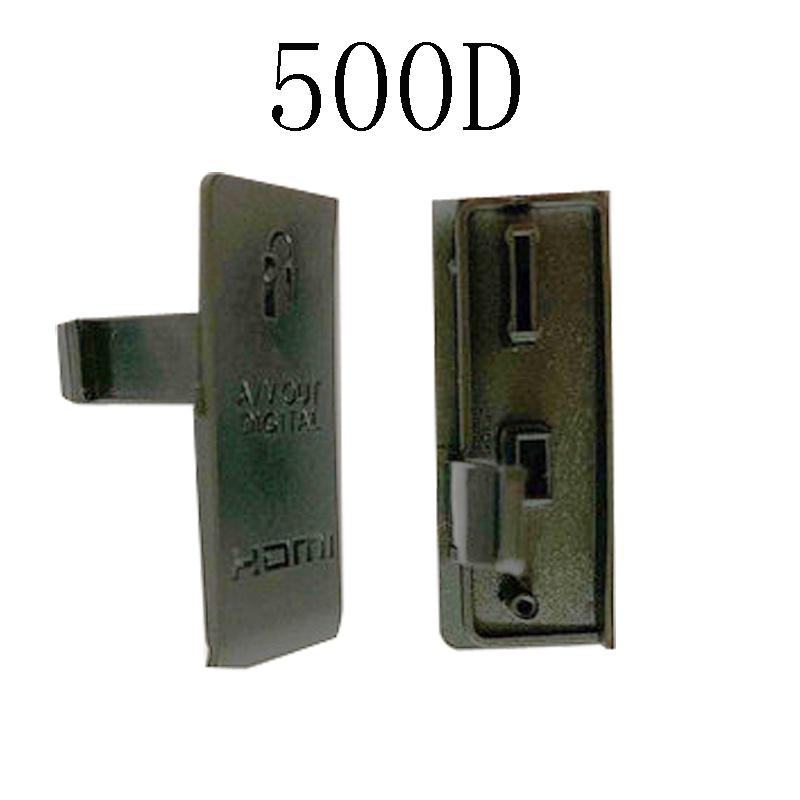 USB Rubber Lid Door USB/HDMI-compatible DC IN/VIDEO OUT Rubber Door Bottom Cover For Canon 50D 40D 1100D 5D2 550D 60D 5D4 Camera