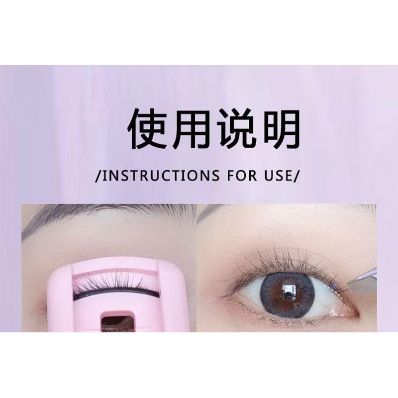 LuxeFlutter - Doll Eye Volume Cluster Glue-Free False Eyelashes