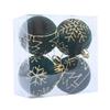 4Pcs Shatterproof Christmas Baubles Ball Hanging Ornament Christmas Tree Decoration For Wreath Mantels Winter Holiday