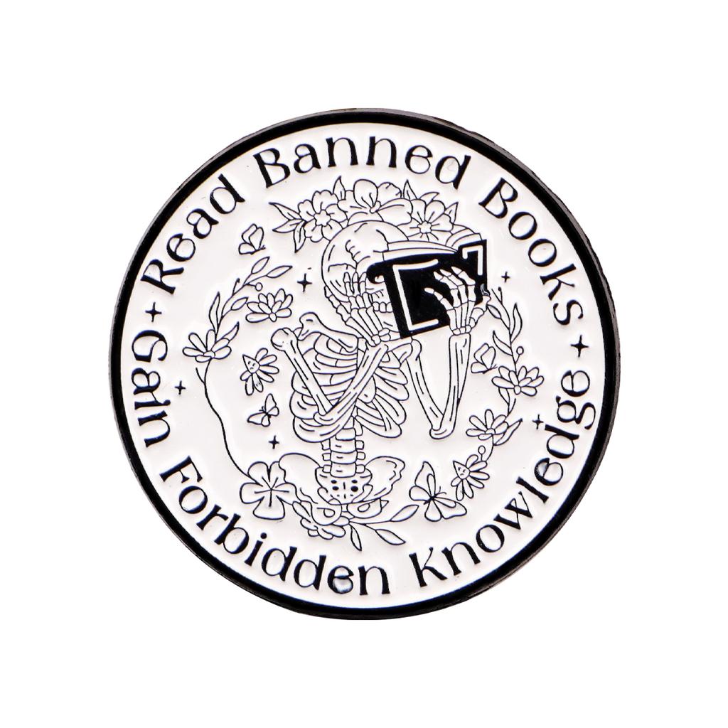 Rainbow Flower Quotes Enamel Brooch Lapel Pin Badge on Backpack Clothing Fashion Jewelry Cosplay Accessories Toys Gifts