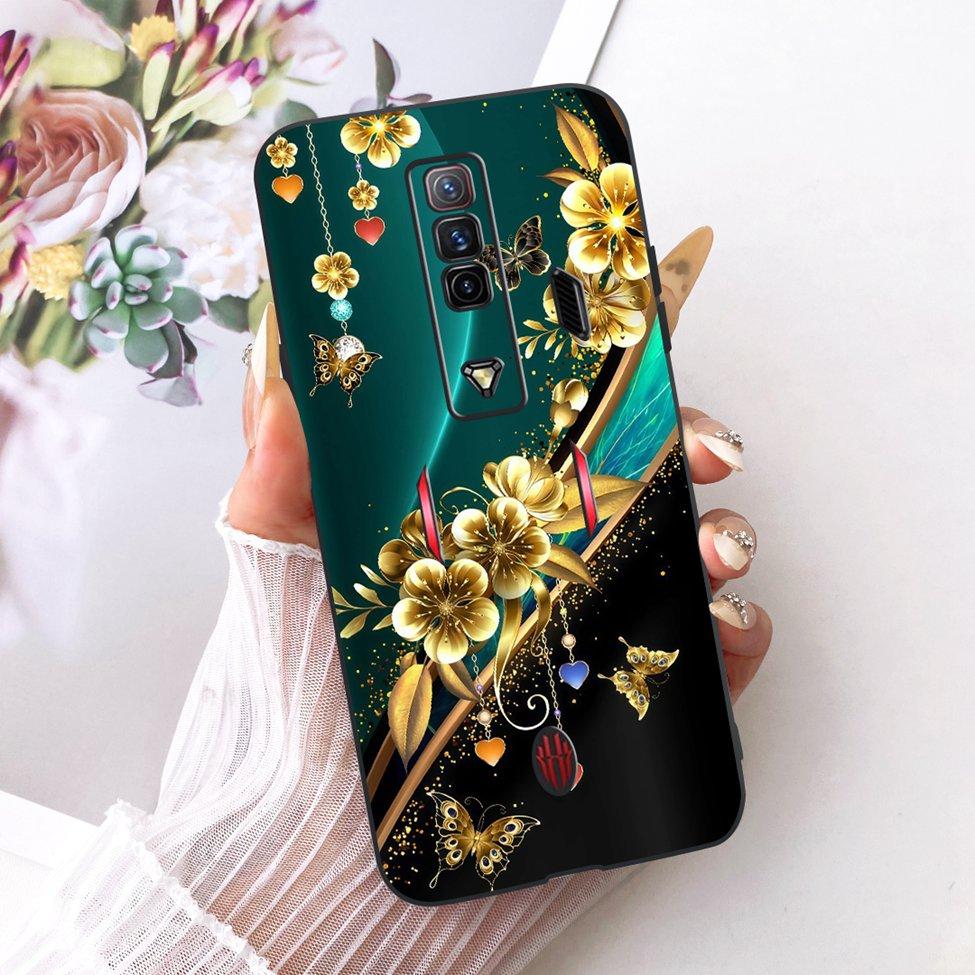

Чохол для телефону ZTE nubia RedMagic 7 Силіконовий Милий Кіт Модний Смішний Розписаний Funda Для Red Magic 7 NX679J Корпус Red Magic 7